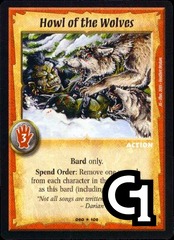 Howl of the Wolves - Foil